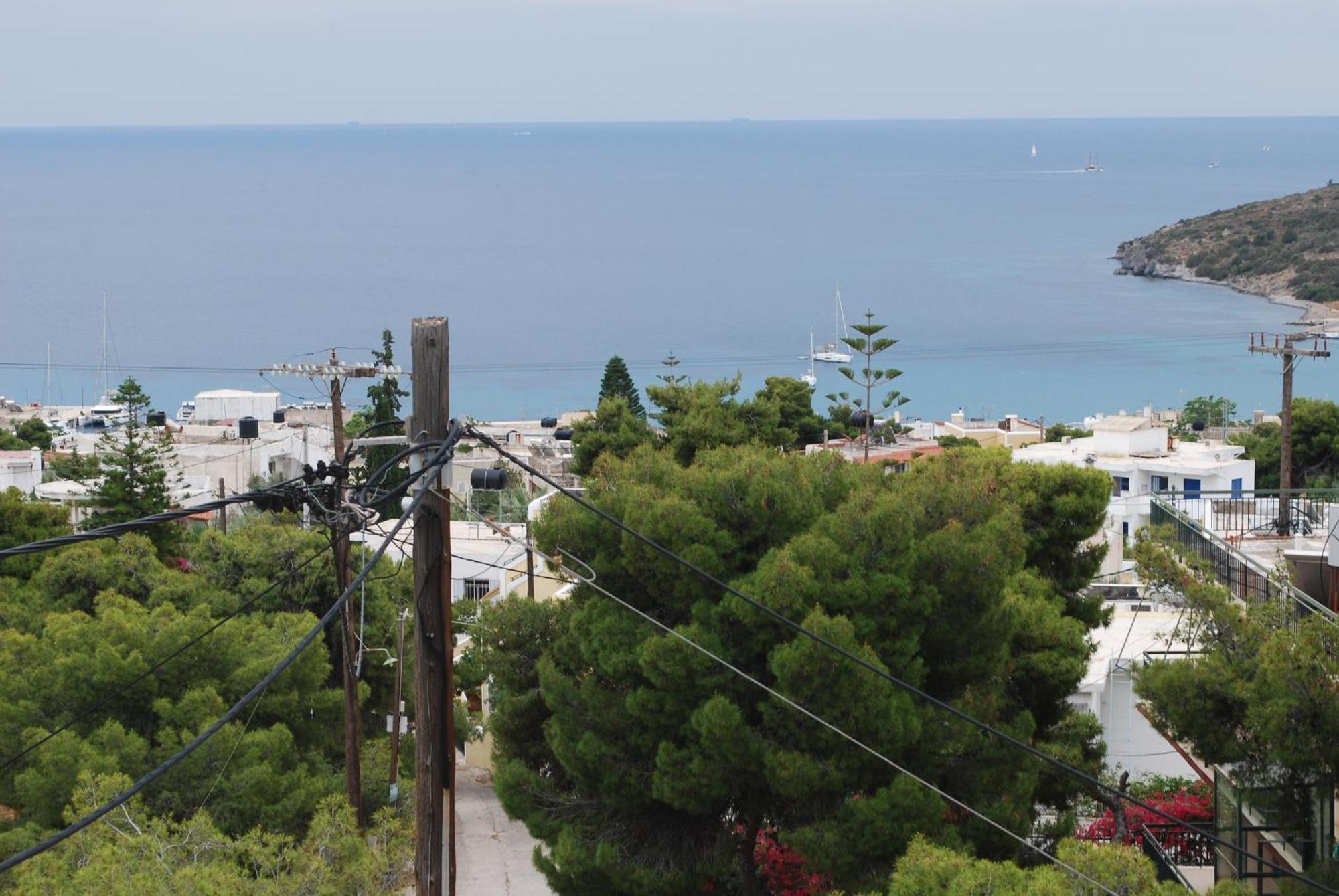 Sunset Rooms Agia Marina  외부 사진