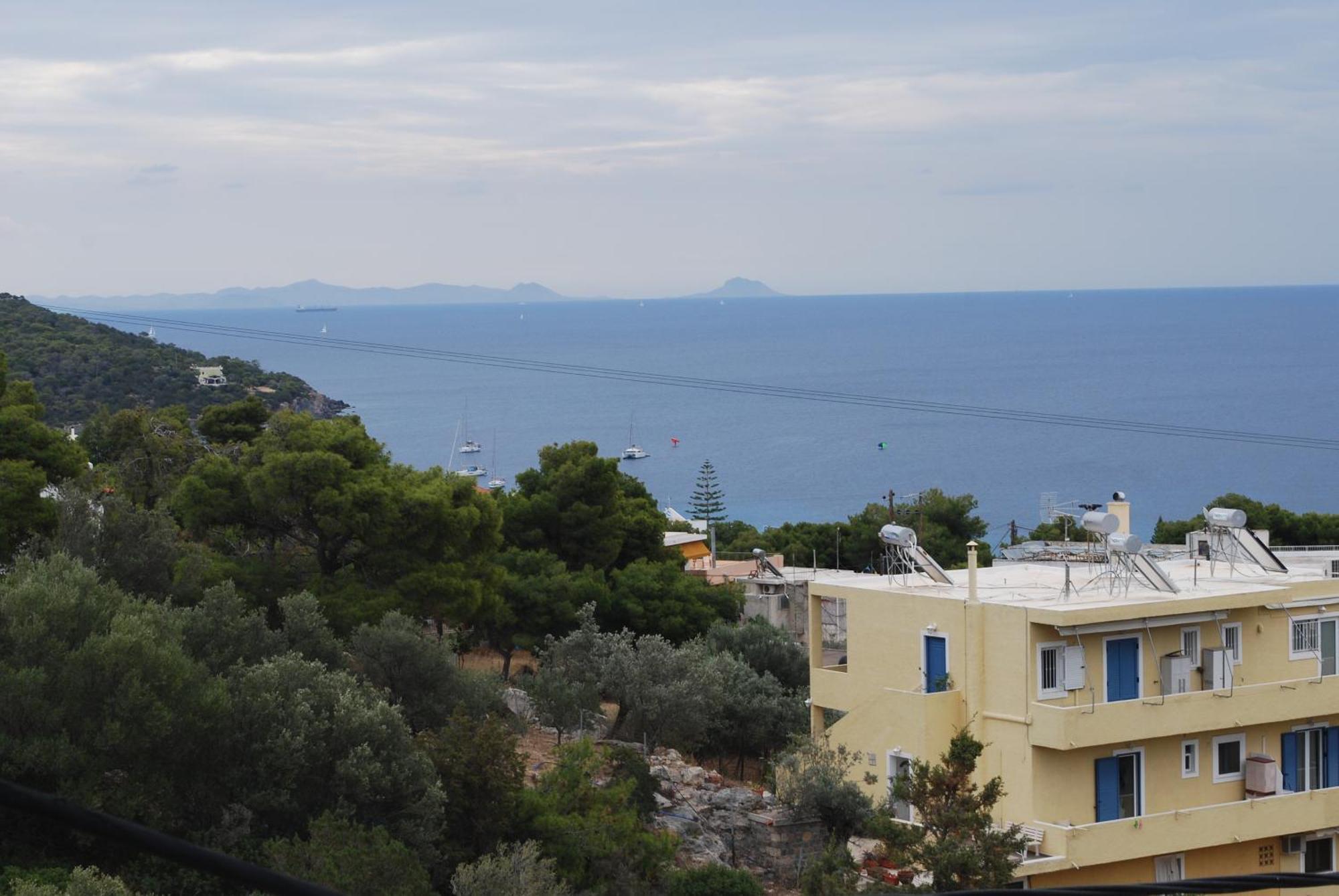 Sunset Rooms Agia Marina  외부 사진